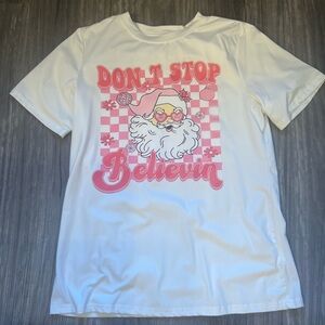 ‼️6/$12‼️ Christmas tee (washed never worn)